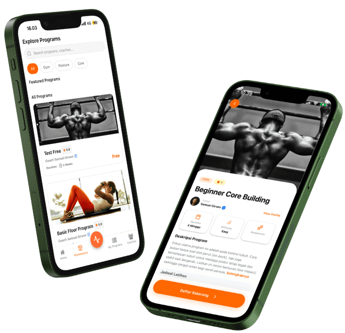 Movaja App Mockup